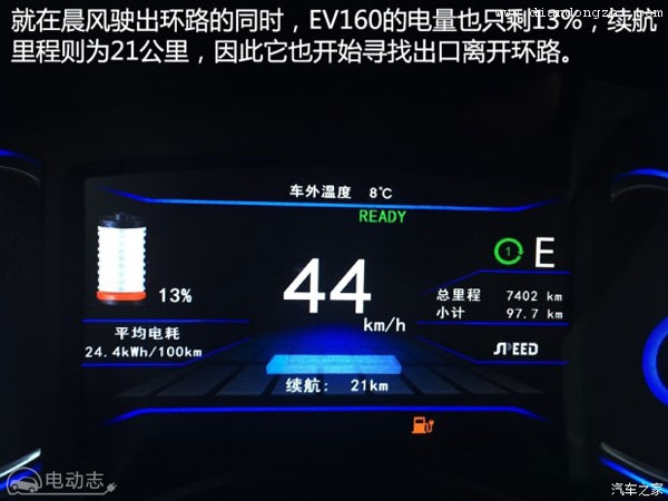  4款10-20万元电动车冬季续航能力测试