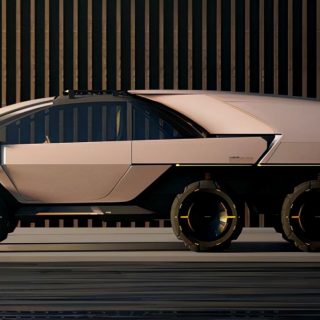 Anyroad电动皮卡概念图曝光，比特斯拉皮卡更加科幻，未来之车
