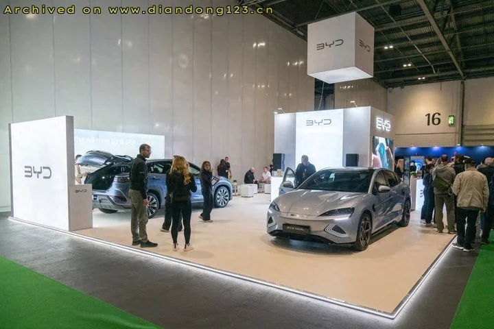 比亚迪英国销量显著提升