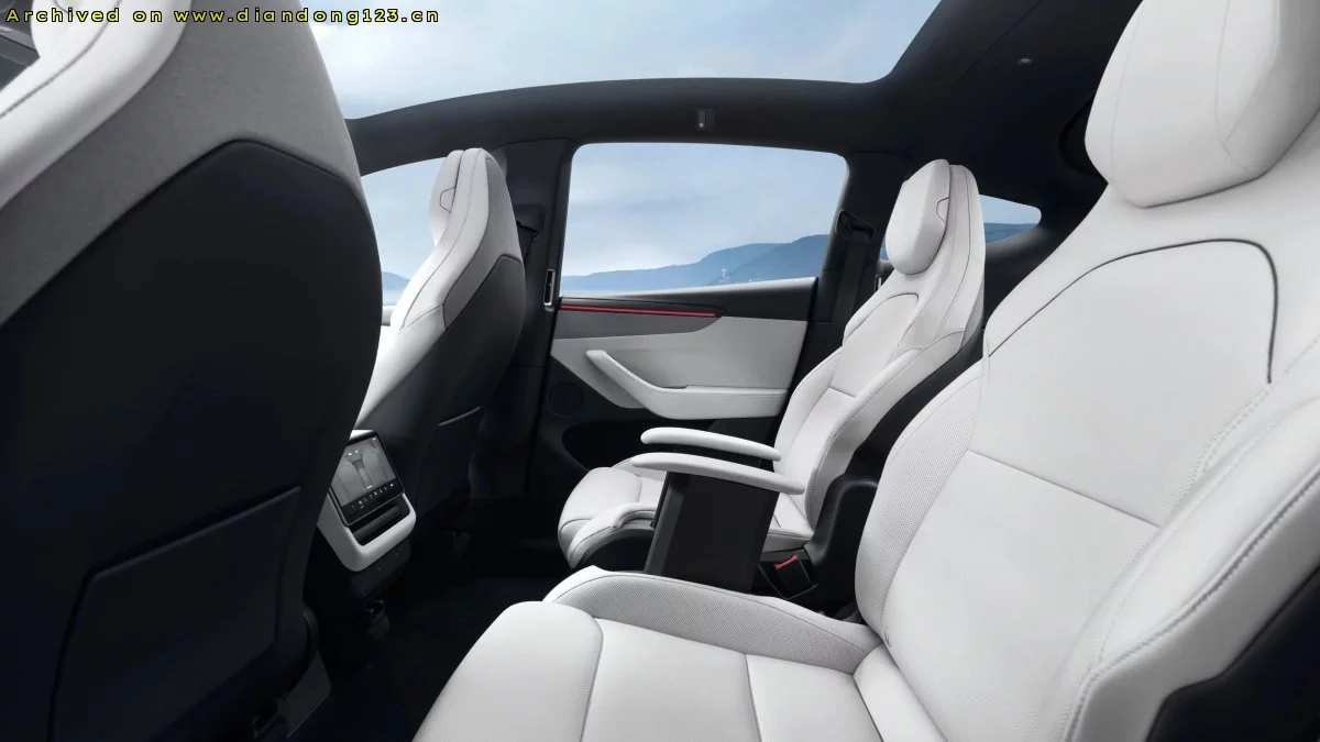 2027款特斯拉Model Y细节曝光 将推长轴距版Model Y L - Image 6