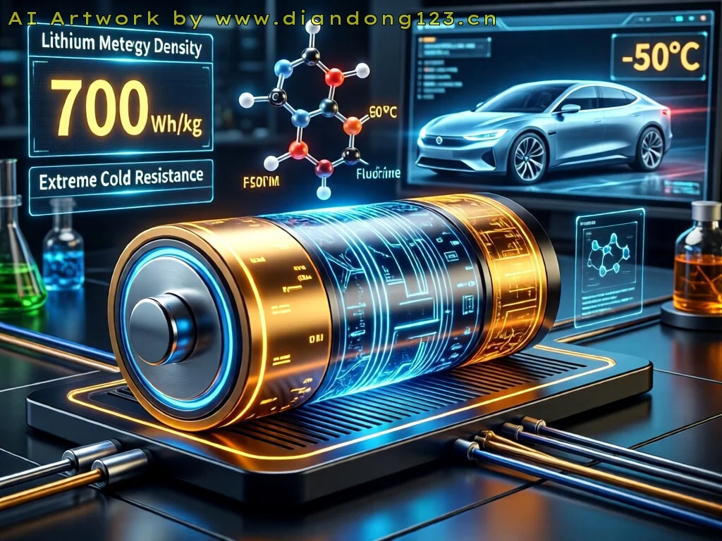锂金属电池重大突破 能量密度超700Wh/kg耐零下50度
