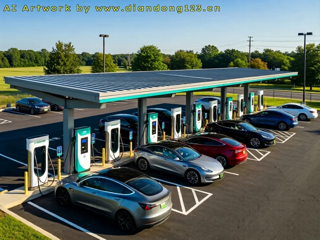 美国Q2新增806座直流快充站 NACS接口部署同比翻倍