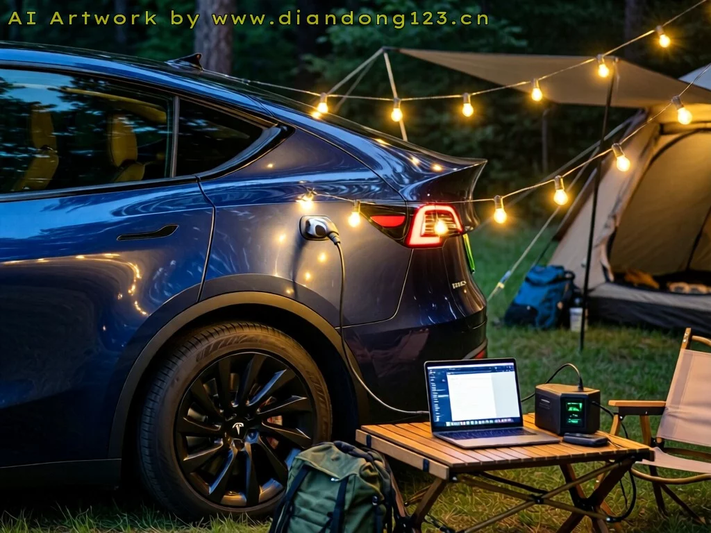 特斯拉美国推出Model Y Premium V2L适配器 售价80美元